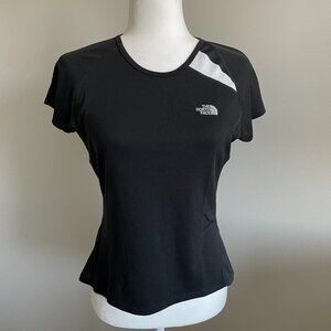 The North Face Black and White Short Sleeve Tee